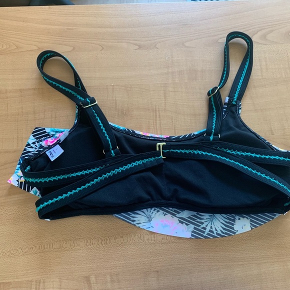 arizona bikini top swimwear woman’s size large swimsuits new condition - Picture 2 of 3